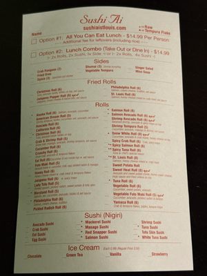 Menu photo 3 Sushi Ai Saint Louis, MO Menu photo 3 Sushi Ai Saint Louis, MO