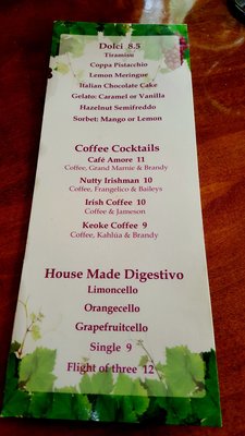 Menu photo 4 Osteria D'Assisi Santa Fe, NM