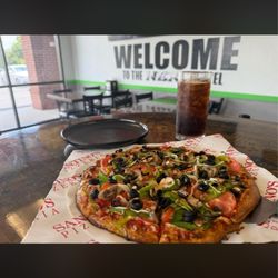Santino's Pizzeria - Lead it to us- all veggie pizza