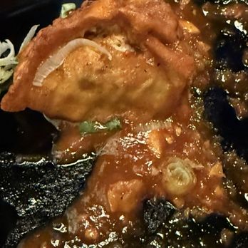7 Peaks Restaurant and Bar - Hot chili momos are spiced nicely and have a mild heat - Bars Near Me - El Sobrante, California