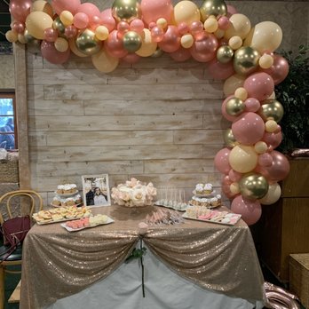 Greenhouse Cafe - We hired the love language for the wood wall and balloon garland. It fit perfect against one of the back walls. - Sandwiches Near Me - Lancaster, California