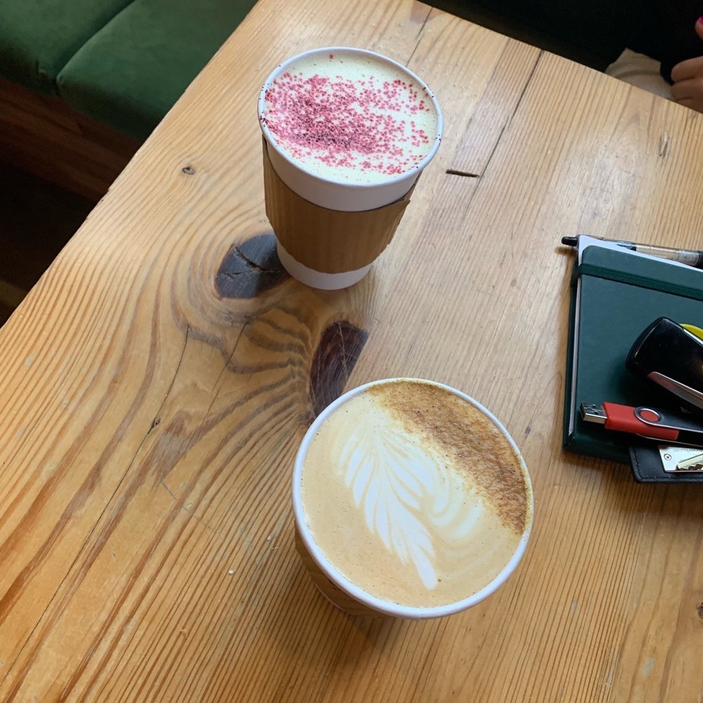 PROVIDER - Golden milk and butterscotch latte - Coffee & Tea Near Me - Indianapolis, Indiana PROVIDER - Golden milk and butterscotch latte - Coffee & Tea Near Me - Indianapolis, Indiana