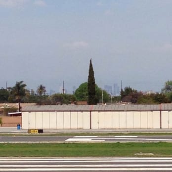 Compton/Woodley Airport - Thats Downtown LA, low 12 o'clock - Airports Near Me - Compton, California
