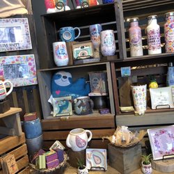 Gifted Hands Artisan-made Gifts and More - Mugs, plates, pillows and other items for gift or home decor.
