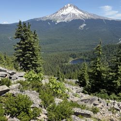 Mirror Lake Trail - Mt. Hood and Mirror Lake