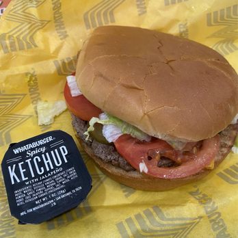 Whataburger - Whataburger with spicy ketchup - Fast Food Near Me - Greenville, South Carolina