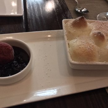 Naschmarkt - Campbell - Salzburger Nockerl (vanilla souffle with blueberry compote) - Austrian Near Me - Campbell, California Naschmarkt - Campbell - Salzburger Nockerl (vanilla souffle with blueberry compote) - Austrian Near Me - Campbell, California