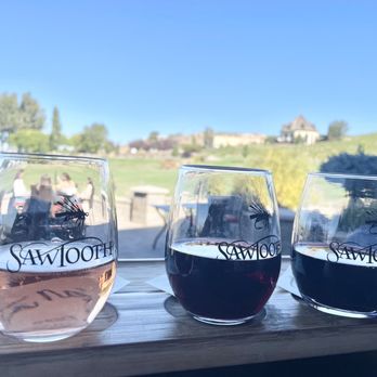Sawtooth Winery - Wine flight - Wineries Near Me - Caldwell, Idaho