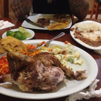 El Montanero Bakery & Restaurant - Sorry this is half eaten but we couldn't wait ! Delicious bandeja al pastor, and bandeja Latina - Bakeries Near Me - Queens, New York