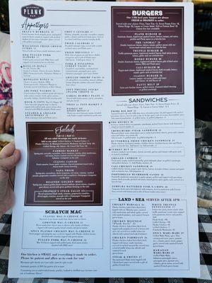 Menu photo 2 Plank Craft Kitchen & Bar Folsom, CA
