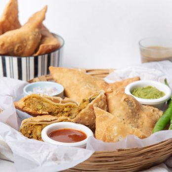 Shree Vimals - a basket of food and a cup of coffee - Indian Near Me - Irving, Texas Shree Vimals - a basket of food and a cup of coffee - Indian Near Me - Irving, Texas