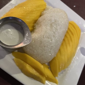 Thai Me Up - Mango Sticky Rice for dessert. - Thai Near Me - Seaside, Oregon Thai Me Up - Mango Sticky Rice for dessert. - Thai Near Me - Seaside, Oregon
