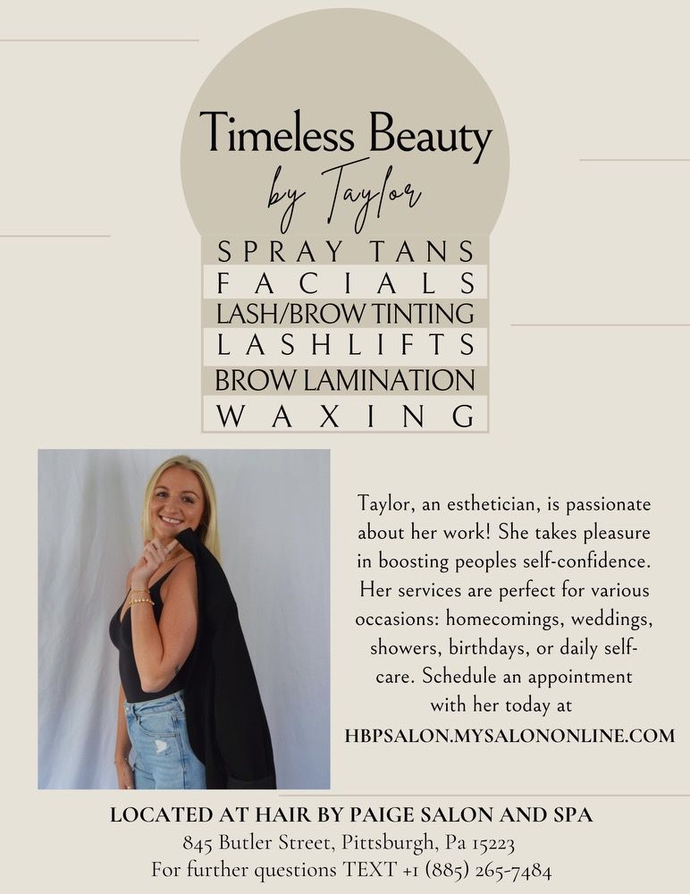 Taylor’s Timeless Beauty Logo