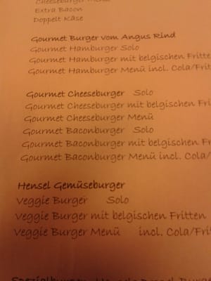 Menu photo 2 Hensel Hamburg, HH
