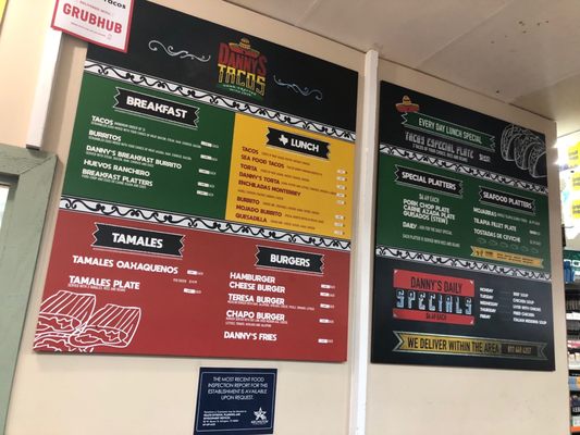 Menu photo 1 Danny's Tacos & Grill Arlington, TX Menu photo 1 Danny's Tacos & Grill Arlington, TX
