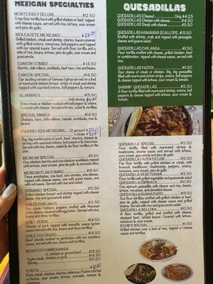 Menu photo 1 Cinco De Mayo Streator, IL