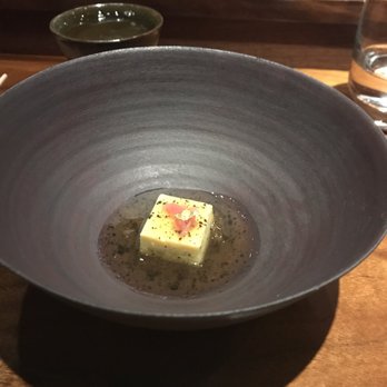 Kosaka - Egg custard with a truffle jelly - Japanese Near Me - New York, New York Kosaka - Egg custard with a truffle jelly - Japanese Near Me - New York, New York