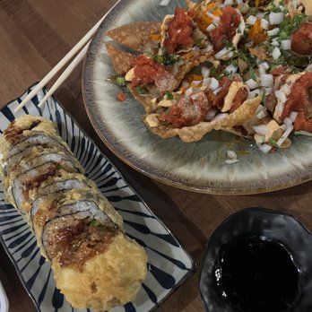 Fire Fish Sushi and More - Godzilla and Japanese nacho - Sushi Bars Near Me - Temecula, California Fire Fish Sushi and More - Godzilla and Japanese nacho - Sushi Bars Near Me - Temecula, California
