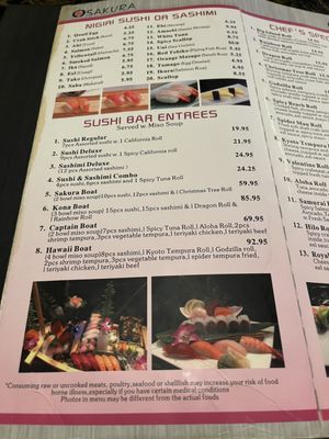 Menu photo 7 Sakura Kailua-Kona, HI Menu photo 7 Sakura Kailua-Kona, HI