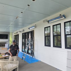 Charleston's Workaholics - Installed 4 patio heaters