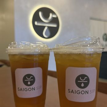 Saigon Sip - kumquat honey green tea and jasmine tea with jelly... - Coffee & Tea Near Me - San Jose, California Saigon Sip - kumquat honey green tea and jasmine tea with jelly... - Coffee & Tea Near Me - San Jose, California