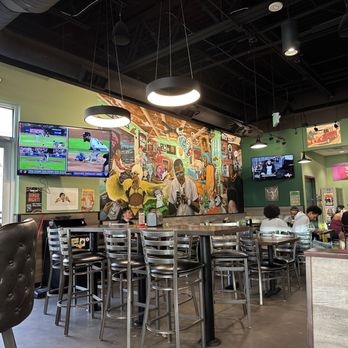 Cheba Hut Toasted Subs - Seating area and 2 wide screen tv's - Bars Near Me - Aurora, Colorado Cheba Hut Toasted Subs - Seating area and 2 wide screen tv's - Bars Near Me - Aurora, Colorado
