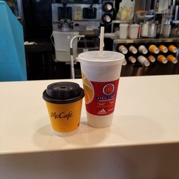 McDonald's - Small coffee and large coke - Fast Food Near Me - Newnan, Georgia