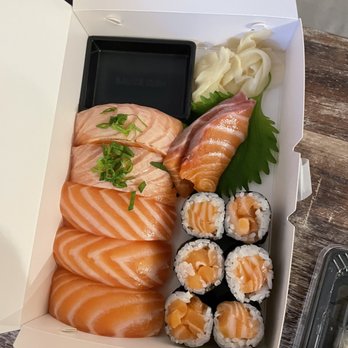 Sushi Blossom - Salmon Lover Box - Japanese Near Me - Seattle, Washington Sushi Blossom - Salmon Lover Box - Japanese Near Me - Seattle, Washington