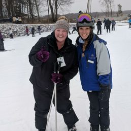 Ski instructor Jenna! She is amazing!