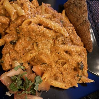 Revolution Pizza Shop - Vodka pasta with crispy chicken - Pizza Near Me - Luquillo Beach, Puerto Rico