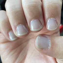 I got this classic manicure about an hour ago.