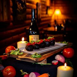 Blue Canyon Kitchen & Tavern - The original Elk Meatball!