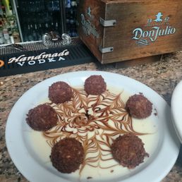 Risotto balls appetizer.