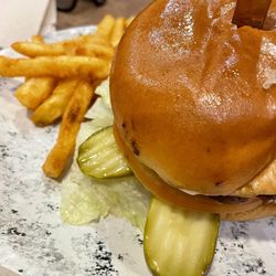 1220 Cafe - Burger and fries