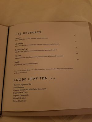 Menu photo 8 Auberge du Pommier Toronto, ON
