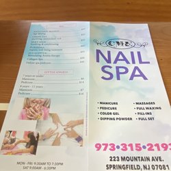 CME Nail Spa - Pricing sheet