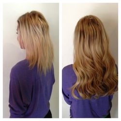 The Hair Extensions and Color Studio - Tape extensions