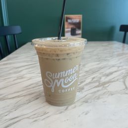 Iced Blue Moon Latte Iced Blue Moon Latte