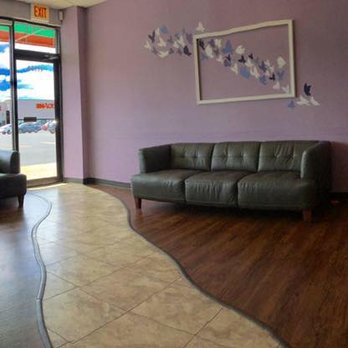ABC Dental - Our new patient lounge with artwork designed by Dr. Nada herself. - Orthodontists Near Me - Chicago, Illinois ABC Dental - Our new patient lounge with artwork designed by Dr. Nada herself. - Orthodontists Near Me - Chicago, Illinois
