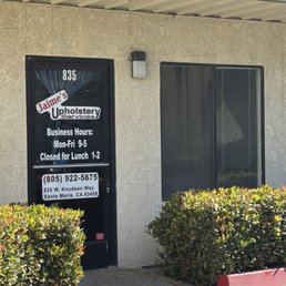 Exterior photo of Jamie’s Upholstery Services - Santa Maria, California Exterior photo of Jamie’s Upholstery Services - Santa Maria, California
