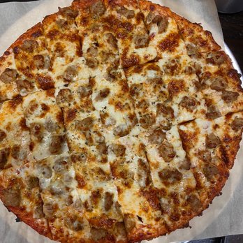 Donatos Pizza - Thin crust sausage! Yum - Pizza Near Me - Virginia Beach, Virginia Donatos Pizza - Thin crust sausage! Yum - Pizza Near Me - Virginia Beach, Virginia