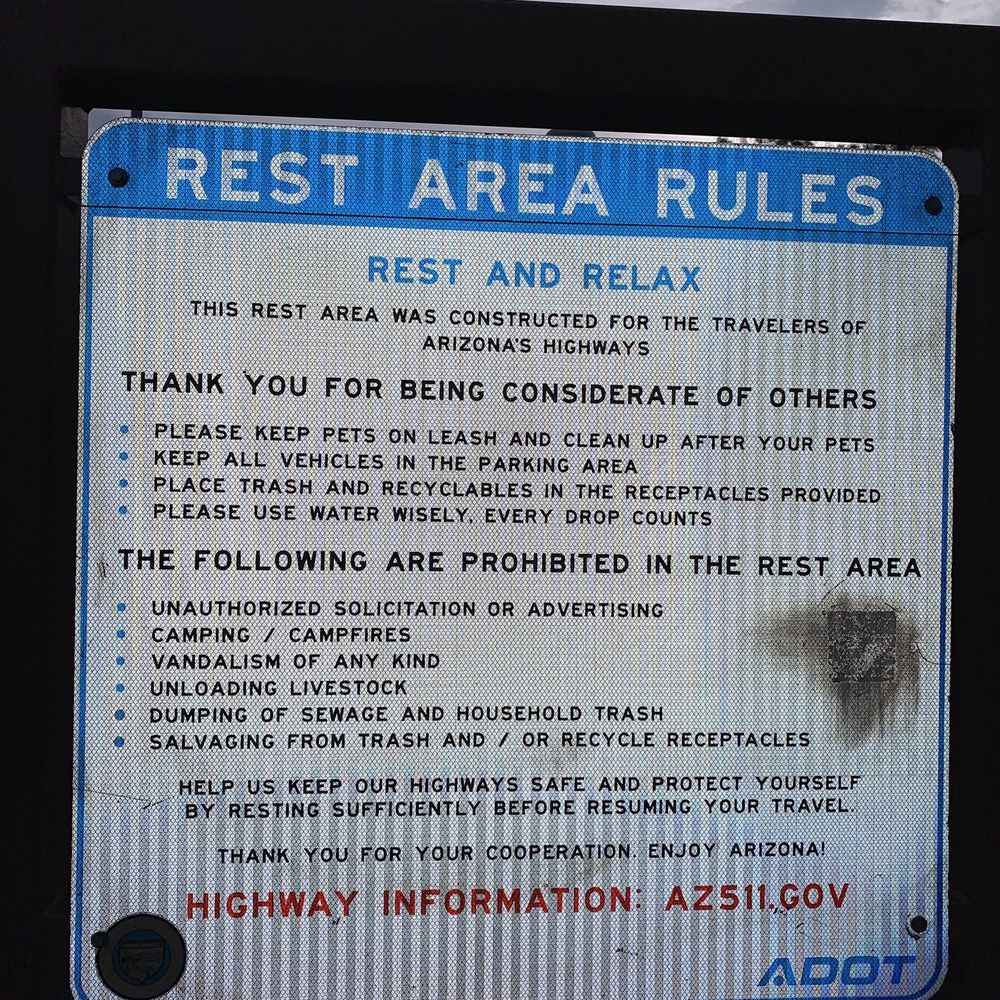Haviland Rest Area - RULES!!! - Rest Stops Near Me - Golden Valley, Arizona Haviland Rest Area - RULES!!! - Rest Stops Near Me - Golden Valley, Arizona