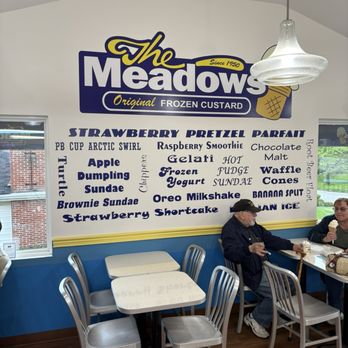 The Meadows Original Frozen Custard - Cool decor inside - Ice Cream & Frozen Yogurt Near Me - Monroeville, Pennsylvania The Meadows Original Frozen Custard - Cool decor inside - Ice Cream & Frozen Yogurt Near Me - Monroeville, Pennsylvania