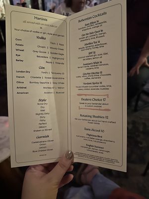 Menu photo 1 Petite Boheme Las Vegas, NV