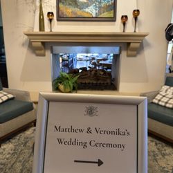 Green Hills Country Club - Wedding signage