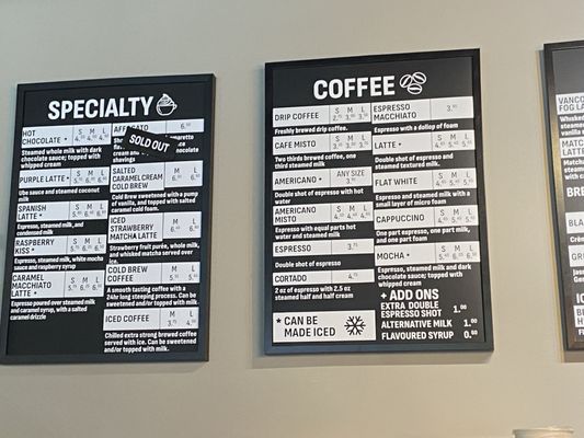 Menu photo 3 Coasters Coffee New Westminster, BC Menu photo 3 Coasters Coffee New Westminster, BC