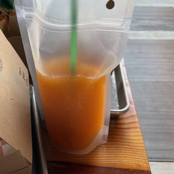 Boricua Soul - Peach Passion Frose - Soul Food Near Me - Durham, North Carolina