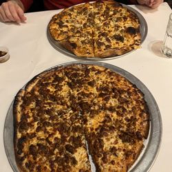 The Brick Oven - Meatball (front), Garlic (back)