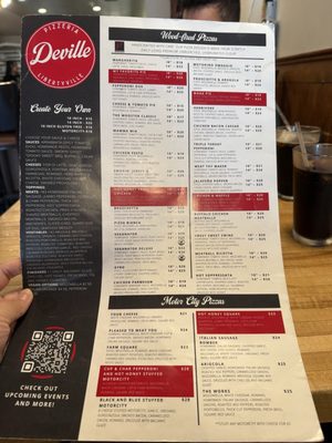 Menu photo 1 Pizzeria DeVille Libertyville, IL Menu photo 1 Pizzeria DeVille Libertyville, IL