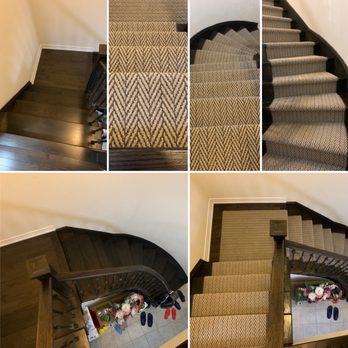 Love Your Stairs - Before and after - Carpet Installation Near Me Love Your Stairs - Before and after - Carpet Installation Near Me